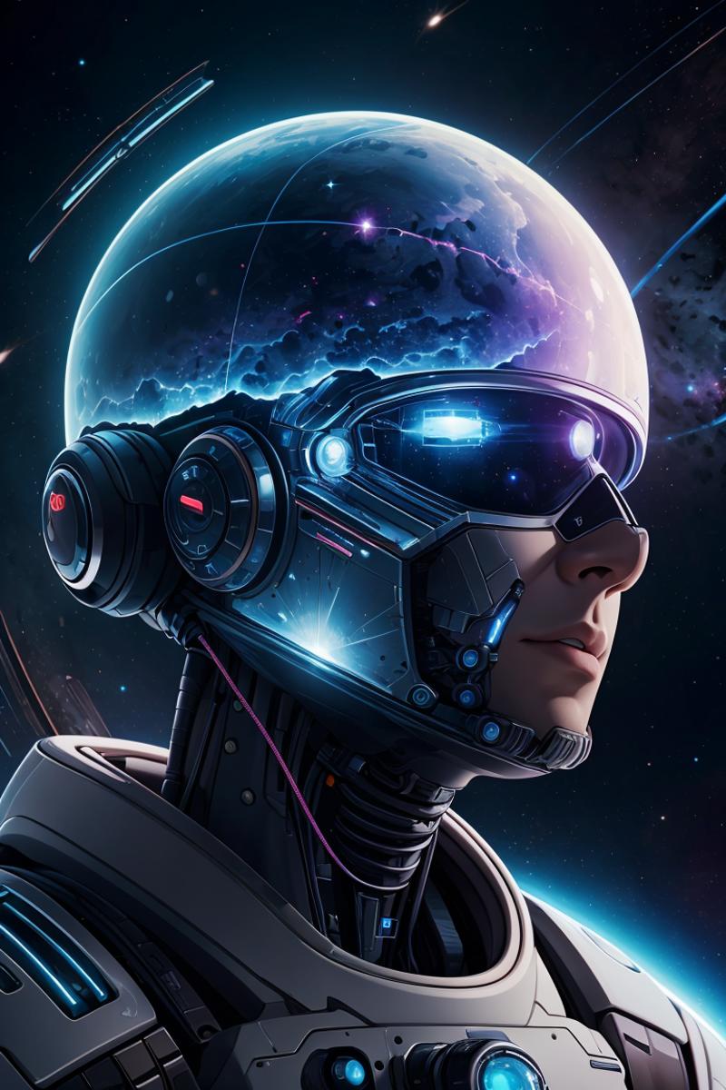 377551-568471917-(best quality, masterpiece), Detailed, 1boy,astronaut,complex portrait of a sci-fi Borg  floating in outer space, nebula, galaxy.png